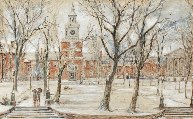 Independence Hall, Philadelphia (Edmund Darch Lewis)