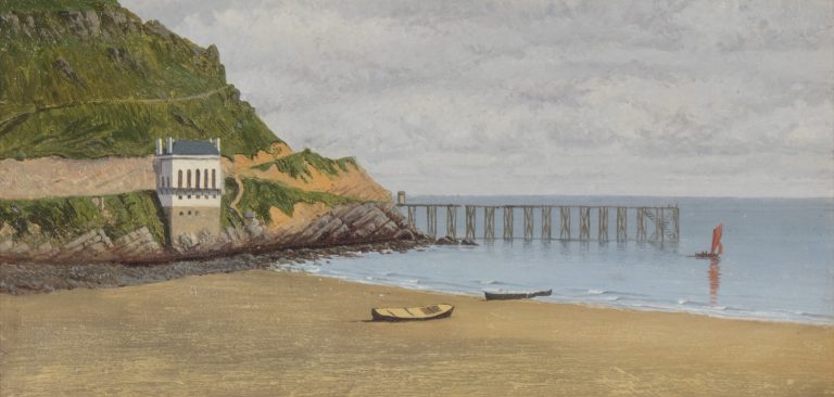 Inlet Cove with Pier (Frank Waller)
