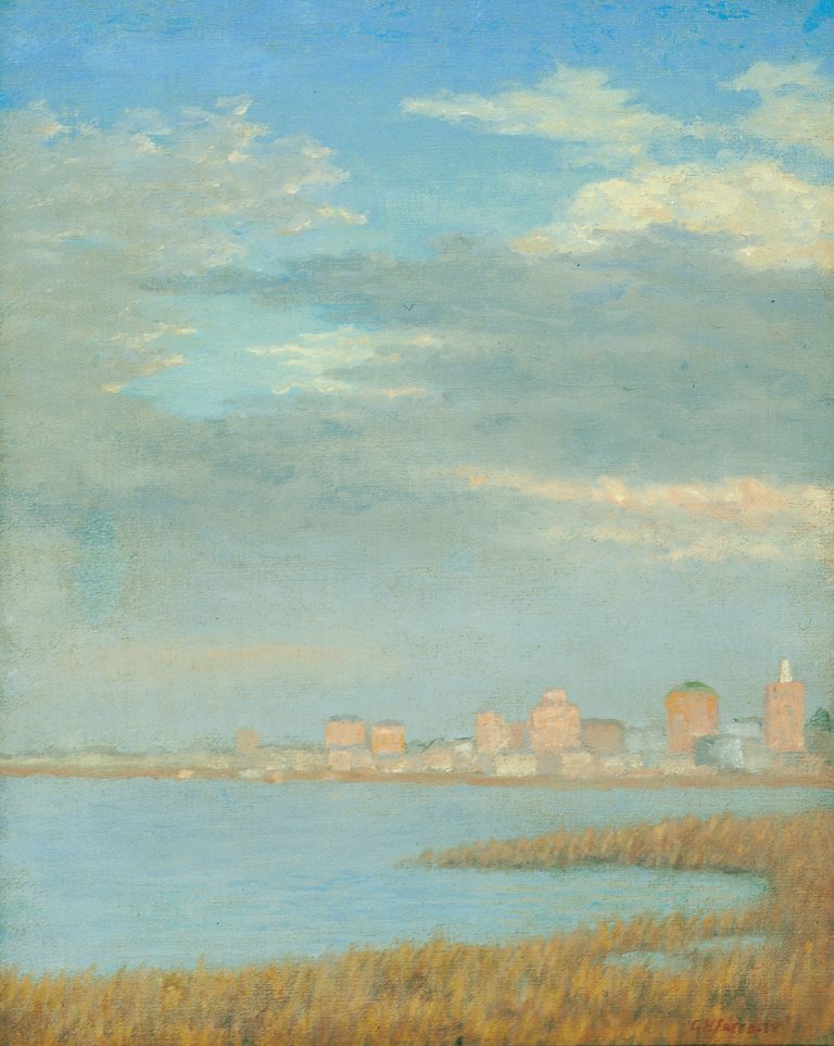 Atlantic City from the Bay (George Harrison Freedley)