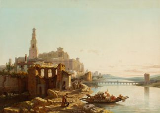 View of Cordova, Spain (Francois-Antoine Bossuet)