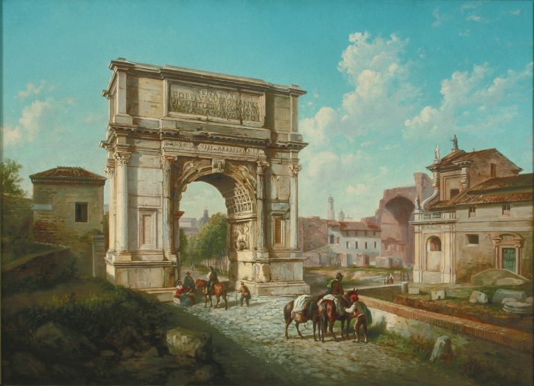 The Arch of Titus, Rome (European Unknown)
