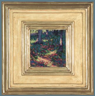 Forest Interior FRAMED (Hugh Henry Breckenridge)