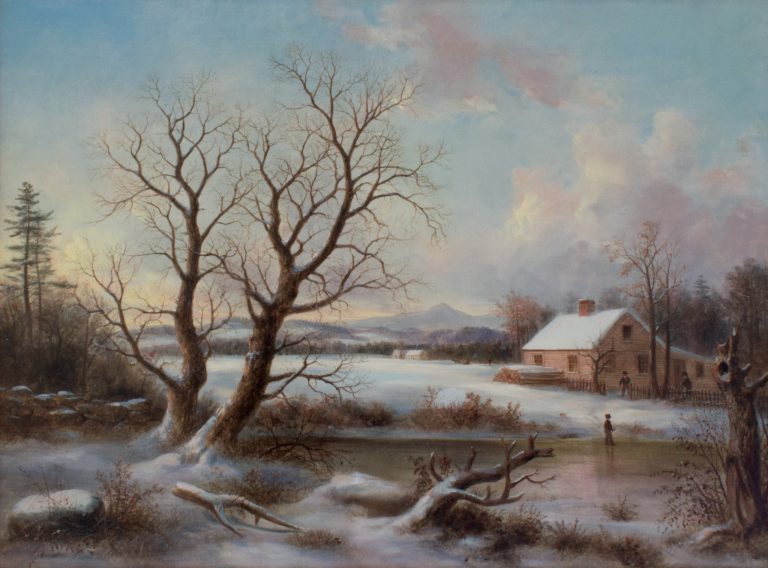 Winter Landscape, Pennsylvania (Thomas Birch)