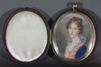 Portrait of Catherine McFarlane WITH CASE (Mary Fairchild MacMonnies Low)