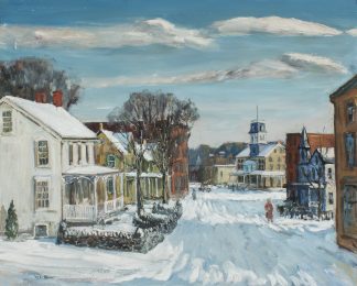 Main Street, Sellersville Pennsylvania (Walter Emerson Baum)